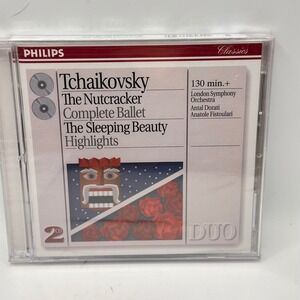 NEW! Tchaikovsky The Nutcracker Complete Ballet Sleeping Beauty Highlights 2CD